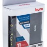 Блок питания Buro BUM-1130M90 ручной 90W 12V-20V 11-connectors 3.75A 1xUSB 1A от бытовой электросети LED индикатор