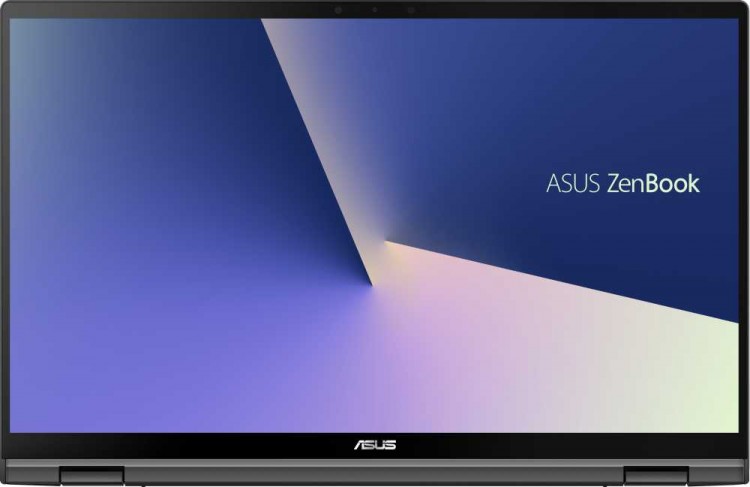 Ноутбук Asus Zenbook Flip UX463FA-AI043T Core i5 10210U/8Gb/SSD256Gb/Intel UHD Graphics/14"/IPS/Touch/FHD (1920x1080)/Windows 10/grey/WiFi/BT/Cam/Bag
