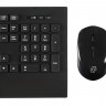 Клавиатура + мышь Oklick 222M клав:черный мышь:черный USB беспроводная slim Multimedia