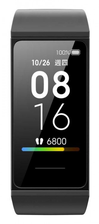 Фитнес-трекер Xiaomi Mi Band 4С HMSH01GE AMOLED корп.:черный рем.:черный (MGW4064GL)