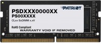 Память DDR4 4Gb 2666MHz Patriot PSD44G266641S RTL PC4-21300 CL19 SO-DIMM 260-pin 1.2В single rank
