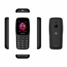 Мобильный телефон Digma C170 Linx 32Mb черный моноблок 2Sim 1.77" 128x160 0.08Mpix GSM900/1800 MP3 FM microSD max16Gb