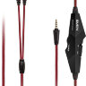 Наушники с микрофоном Sven AP-G888MV черный/красный 1.2м мониторные оголовье (SV-013585)