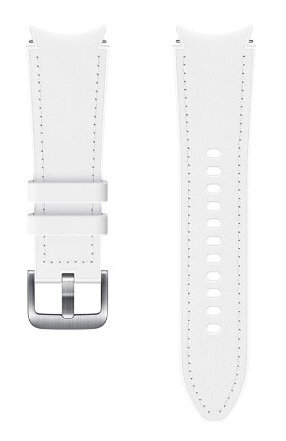 Ремешок Samsung Galaxy Watch Hybrid Leather для Samsung Galaxy Watch 4/4 Classic белый (ET-SHR88SWEGRU)