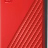 Жесткий диск WD Original USB 3.0 4Tb WDBPKJ0040BRD-WESN My Passport 2.5" красный