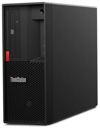 ПК Lenovo ThinkStation P330 MT i7 9700 (3)/8Gb/SSD256Gb/P400 2Gb/DVDRW/CR/Windows 10 Professional 64/GbitEth/250W/клавиатура/мышь/черный