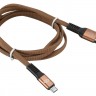 Кабель Digma USB A(m) micro USB B (m) 1.2м коричневый плоский