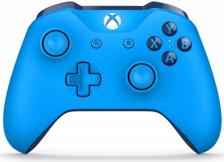 Геймпад Беспроводной Microsoft WL3-00020 синий для: Xbox One