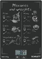 Весы кухонные электронные Scarlett SC-KS57P64 рисунок