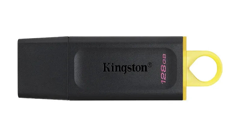 USB Флеш накопитель  R/W Kingston 128Gb USB3.2 Gen 1 DataTraveler Exodia