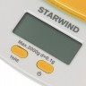 Весы кухонные электронные Starwind SSK2158 макс.вес:2кг оранжевый