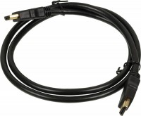Кабель аудио-видео High Speed HDMI (m)/HDMI (m) 1м. Позолоченные контакты черный