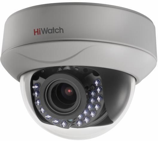 Камера видеонаблюдения Hikvision HiWatch DS-T207 2.8-12мм HD-TVI цветная корп.:белый