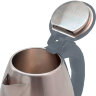 Чайник электрический Великие Реки Нева-2 1.8л. 2000Вт нержавеющая сталь/серый (корпус: нержавеющая сталь)