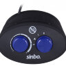 Тепловентилятор Sinbo SFH 6927 1500Вт черный/синий
