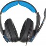 Наушники с микрофоном Sennheiser GSP 300 черный/синий 2.5м накладные оголовье (507079)
