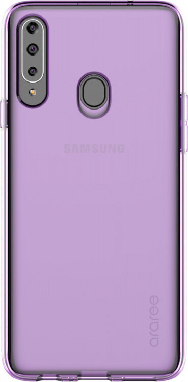 Чехол (клип-кейс) Samsung для Samsung Galaxy A20s araree A cover фиолетовый (GP-FPA207KDAER)