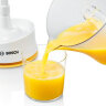 Соковыжималка цитрусовая Bosch MCP3000N 25Вт рез.сок.:800мл. белый/желтый