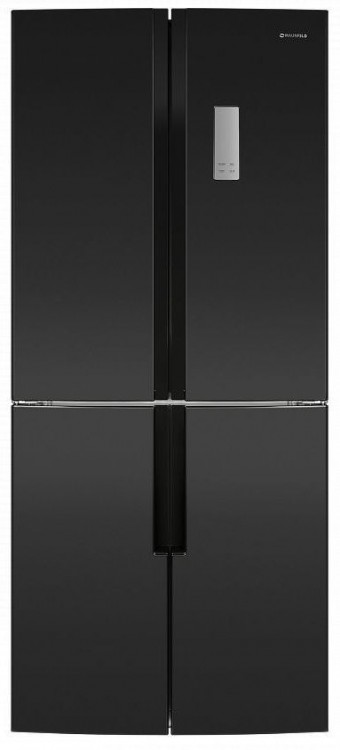 Холодильник Maunfeld MFF182NFSB черный (двухкамерный)