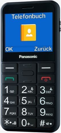 Мобильный телефон Panasonic TU150 черный моноблок 2Sim 2.4" 240x320 0.3Mpix GSM900/1800 MP3 FM microSDHC max32Gb