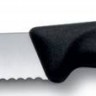 Нож кухонный Victorinox Swiss Classic (6.7833) стальной столовый лезв.110мм серрейт. заточка черный без упаковки