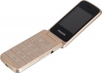 Мобильный телефон Philips E255 Xenium 32Mb черный раскладной 2Sim 2.4" 240x320 0.3Mpix GSM900/1800 GSM1900 MP3 FM microSD max32Gb