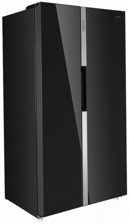 Холодильник Maunfeld MFF177NFB черный (двухкамерный)