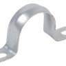 Скоба IEK CMAT11-16-010 двухлапковый 16мм оцинкованная сталь белый (упак.:10шт)