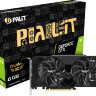 Видеокарта Palit PCI-E PA-GTX1660Ti DUAL OC 6G NVIDIA GeForce GTX 1660TI 6144Mb 192 GDDR6 1500/12000 DVIx1/HDMIx1/DPx1/HDCP Ret