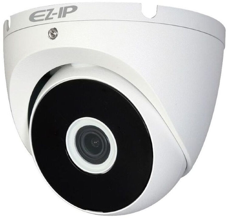 Камера видеонаблюдения аналоговая Dahua EZ-HAC-T2A21P-0280B2.8мм цв.
