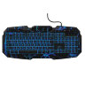 Клавиатура + мышь Hama uRage Illumination клав:черный мышь:черный USB Gamer LED