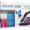 Утюг Galaxy Line GL 6124 2500Вт фиолетовый/белый