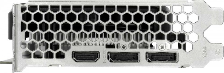 Видеокарта Palit PCI-E PA-GTX1650 GP OC 4G D6 NVIDIA GeForce GTX 1650 4096Mb 128bit GDDR6 1410/12000 DVIx1/HDMIx1/DPx1/HDCP Ret