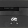 Док-станция для HDD AgeStar 3UBT7 SATA III пластик/алюминий черный 1
