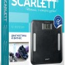 Весы напольные электронные Scarlett SC-BS33ED81 макс.180кг черный