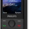 Мобильный телефон Philips E172 Xenium черный моноблок 2Sim 2.4" 240x320 0.3Mpix GSM900/1800 FM microSD