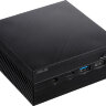 Неттоп Asus PN40-BC585MV Cel J4025 (2)/4Gb/SSD128Gb/UHDG 600/noOS/GbitEth/WiFi/BT/65W/черный
