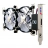 Вентилятор Titan TTC-SC07TZ(RB) PCI Slot fan 3-pin 15-28dB 263gr Ret
