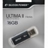 Флеш Диск Silicon Power 16Gb Ultima II-I Series SP016GBUF2M01V1K USB2.0 черный