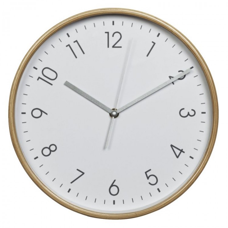 Часы настенные аналоговые Hama HG-320 белый