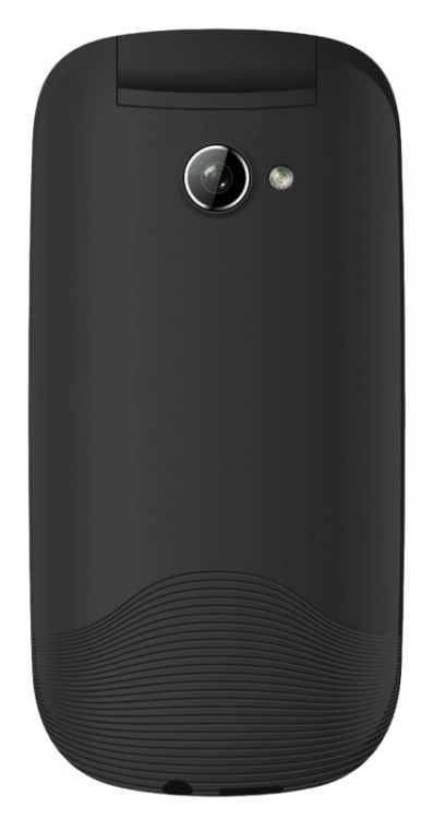 Мобильный телефон Digma Linx A205 2G черный раскладной 2Sim 1.77" 128x160 0.08Mpix GSM900/1800 microSD max8Gb