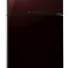 Холодильник Sharp SJ-XG60PGRD черное стекло/красный (двухкамерный)