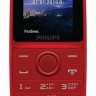 Мобильный телефон Philips E109 Xenium красный моноблок 2Sim 1.77" 128x160 GSM900/1800 MP3 FM microSD max16Gb