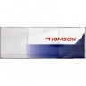 Наушники накладные Thomson HED1105BL 1.2м синий/белый проводные (оголовье)