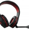 Наушники с микрофоном Оклик GMNG HS-L325G черный/красный 2.2м мониторные оголовье (1533553)