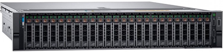 Сервер Dell PowerEdge R740XD 1x4210R 1x16Gb x28 12x2.4Tb 10K 2.5" SAS 2x600Gb 15K 2.5" SAS H750 LP iD9En 5720 4P 1x750W 3Y PNBD (PER740XDRU1-1)