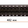 Патч-панель Lanmaster TWT-PP50TEL45 19" 1U 50xRJ45 UTP