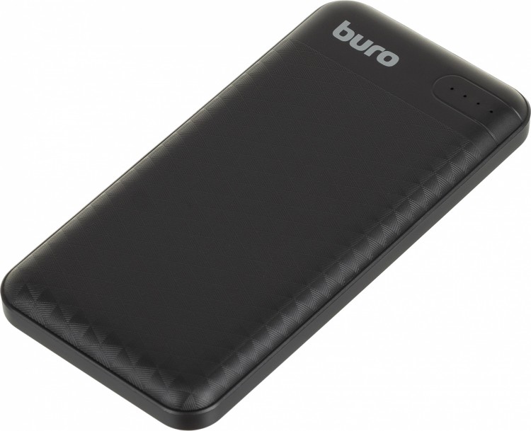 Мобильный аккумулятор Buro BP10G 10000mAh 2.1A черный (BP10G10PBK)