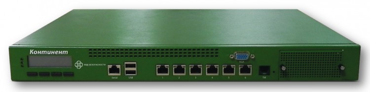 Программно-аппаратный комплекс Код Безопасности Континент 3.9. L2VPN Крипто Коммутатор Платформа IPC500 КС3 (HSEC-3.9-IPC500-CC-KC3-SP1Y)