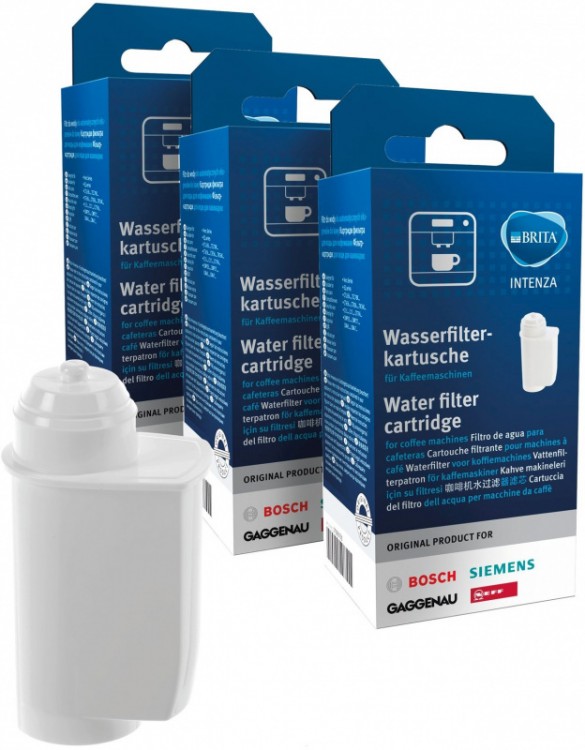 Водяной фильтр для кофемашин Bosch 17000706 (упак.:3шт)